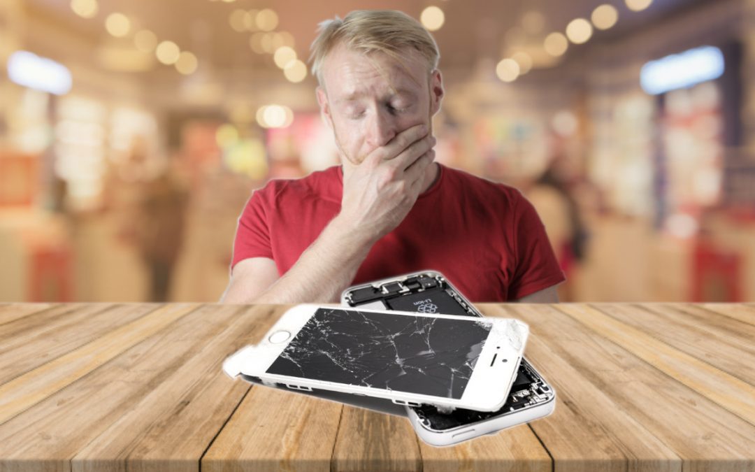 celular dañado por imagen